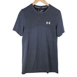 Under Armour Men's UA Seamless Stride‎ Short Sleeve Size S Gray